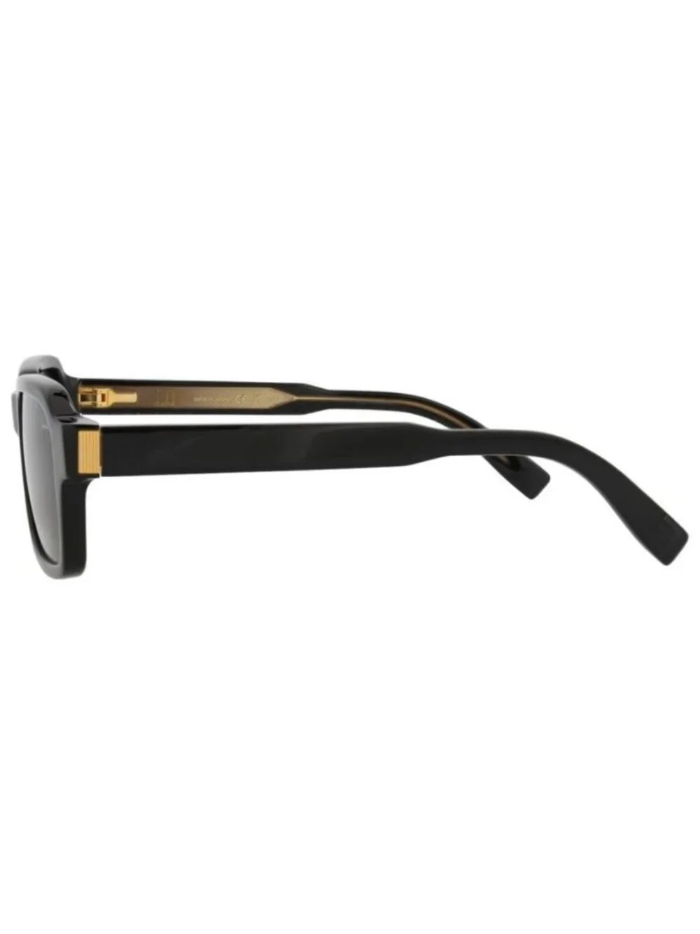 New Dunhill Mens Square/Rectangle Black Black Grey Fashion Designer Sunglasses